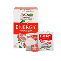 Herbata Ekspresowa ENERGY Grejpfrut, Maté & Guarana 30g| Ahmad Tea