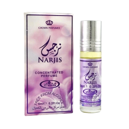 NARJIS Perfumy w Olejku CPO 6 ml | Al Rehab