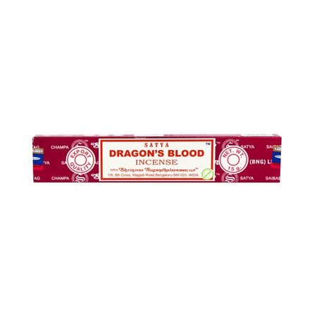 Indian Incense Sticks DRAGON'S BOOD 15g Satya