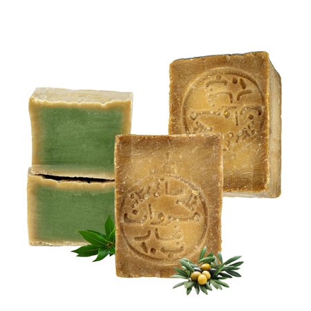 2x Marwan Najjar Aleppo Soap with 10% Laurel Oil  +/-180g | Pafion Queen