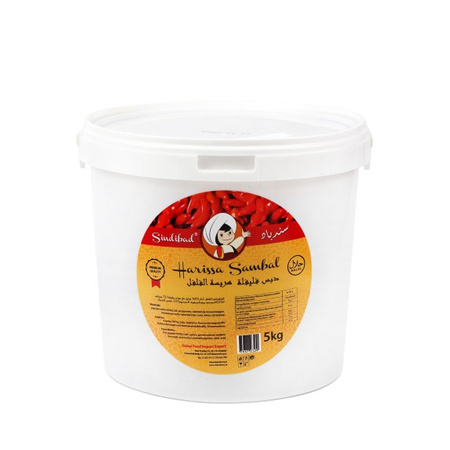 Sambal Oelek Harissa with PEPPERONI Extra Hot 5kg | Sindibad