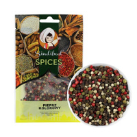 Black, Pink & White Peppercorn Mix 30g Sindibad