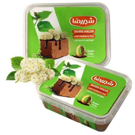 Chałwa z Syropem z Morwy 0% Cukru 400g | Shirreza