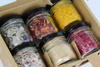  6 Gourmet Flavored Salts Gift Set | Lavender Spices 