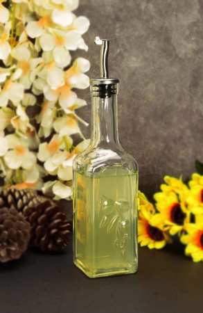 Butelki na Oliwę / Ocet z Dozownikiem 2x 345 ml | Pasabahce