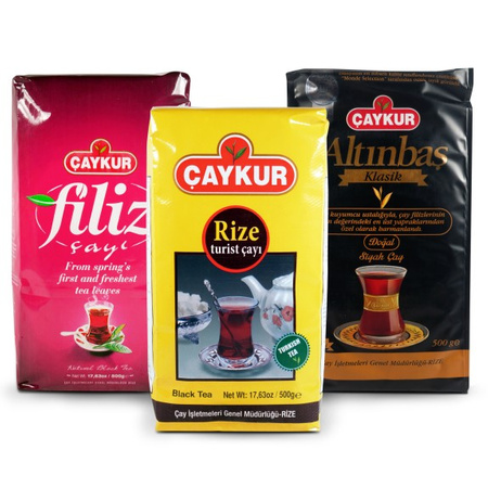 Turkish Black Tea Set 3x500g  | Caykur