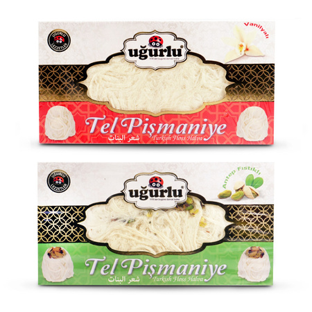 Turkish Candy Floss with Pistachio & Vanilla 2x220g | Uğurlu