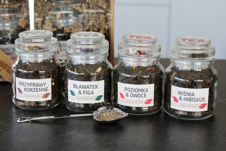 Zestaw 4 Naturalnych Herbat Liściastych Sindibad Tea