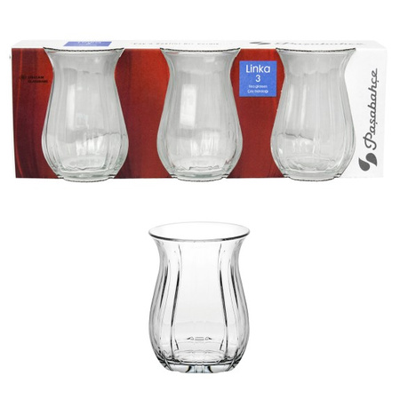 3x Tulipan 'Linka' 145 ml | Paşabahçe