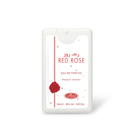 RED ROSE Woda Perfumowana Pocket Spray EDP 18 ml  Al Rehab