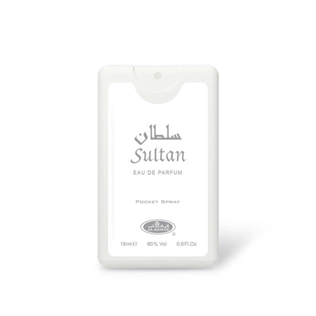 SULTAN Perfume Pocket Spray EDP 18 ml | Al Rehab