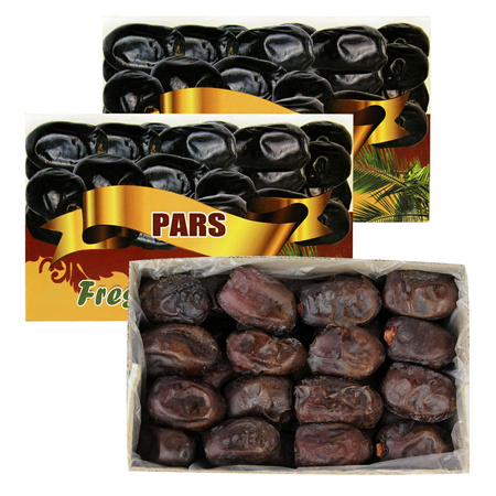 2x Daktyle Pars Irańskie Naturalne 600g