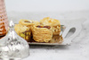Turkish Anatolian  Coffee Set For Two Silver