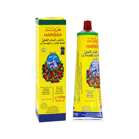 Harissa Tunezyjska Ostra Pasta Chilli 140g | Le Phare du Cap Bon