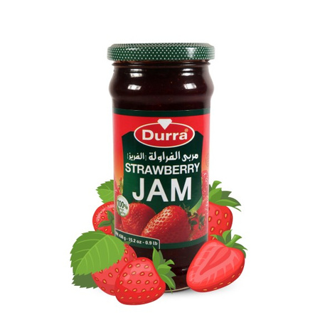 Strawberry Jam 430g | Durra