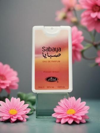 Woda Perfumowana Sabaya Pocket Spray EDP 18 ml | Al-Rehab