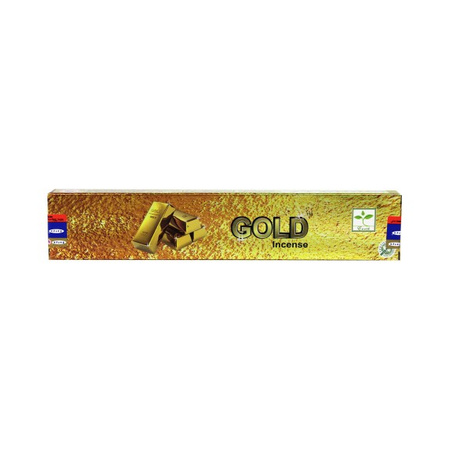 Kadzidełka Indyjskie ZŁOTO GOLD 15g Satya