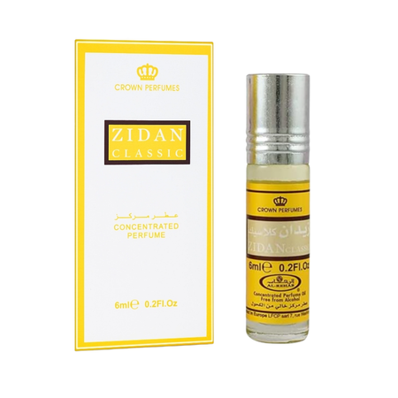 ZIDANE CLASSIC Concentrated Oil Perfume 6 ml | Al-Rehab