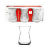 6x Turkish Tea Glass 'Irem' 132 ml | Paşabahçe
