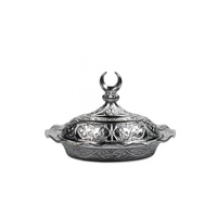 Silver Turkish Delight Pot Small