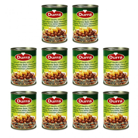 10x Fava Beans Foul Medammes Lebanese  400g Durra