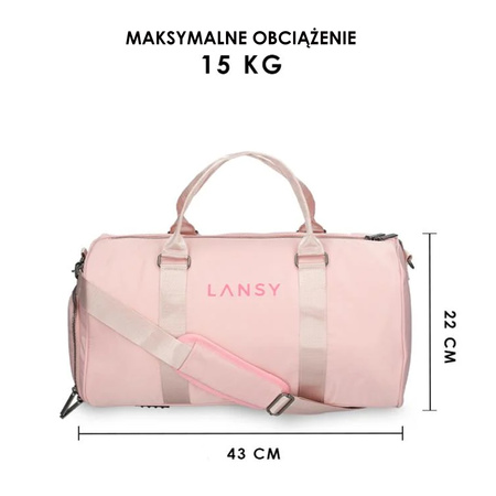 Pink Gym & Fitness Duffel Bag | Lansy