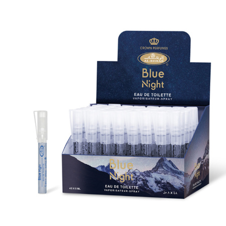 BLUE NIGHT Woda Toaletowa Pen Spray 8 ml Al Rehab