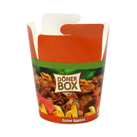 Opakowanie Döner Kebab Box 750 ml | 2x 50 szt