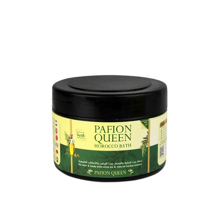 Mydło Czarne Marokańskie 400 ml Pafion Queen + rękawica Kessa