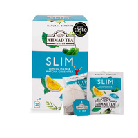 Herbata Ekspresowa SLIM Cytryna, Maté & Macha 30g | Ahmad Tea