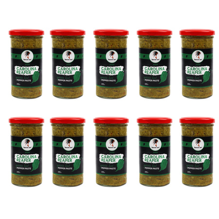 10x Carolina Reaper Green Paste 245g | Indian Hot