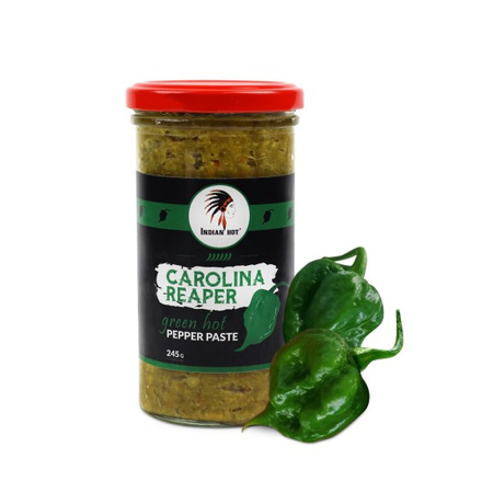 Green Hot Carolina Reaper Paste 245g | Indian Hot
