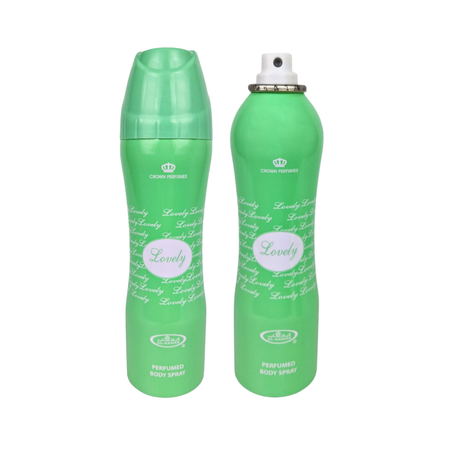 LOVELY Perfumed Body Spray 200 ml | Al-Rehab