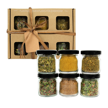 Zestaw 6 Wege Przypraw do Kuchni Roślinnej | Lavender Spices