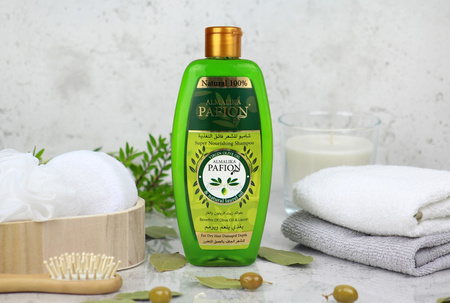 Szampon Oliwko-Laurowy Syryjski 400ml | Almalika Pafion