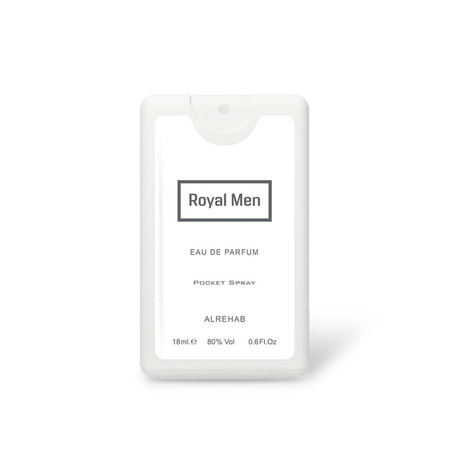ROYAL MEN Woda Perfumowana Pocket Spray EDP 18 ml  Al Rehab