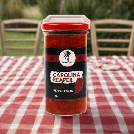 Pasta Paprykowa z 95%  Carolina Reaper Red 245g | Indian Hot