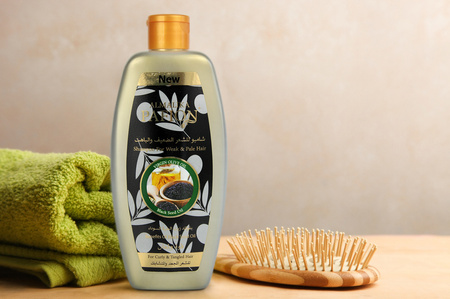 Szampon z Olejem z Nasion Czarnuszki 400 ml | Almalika Pafion