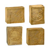 4x Aleppo Soap with Olive Oil & Laurel Oil (2%, 5%, 10%, 40%) | Queen Pafion