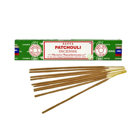 Kadzidełka Indyjskie PATCHOULI PACZULA 15g Satya