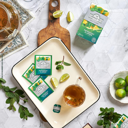 Peppermint & Lemon 30g | Ahmad Tea