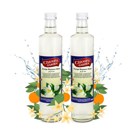 2x Orange Blossom Water 500 ml | Chtoura