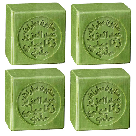 4x Mydło Aleppo Zanabili Oliwkowe 190g| Pafion Queen