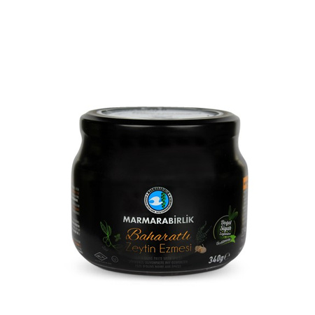 Black Olive Paste with Spices 340g Marmarabirlik