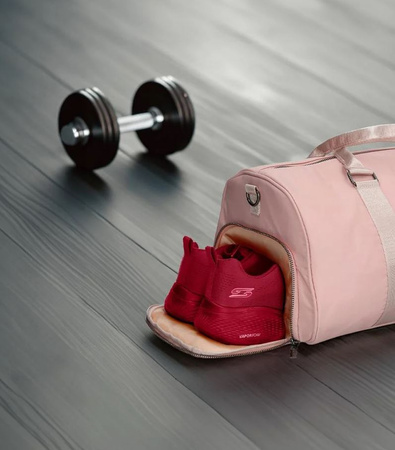 Torba Sportowa na Siłownię i Fitness ( Różowa ) | Lansy