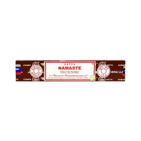 Kadzidełka Indyjskie NAMASTE 15g Satya