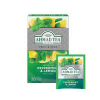 Herbata Ekspresowa Peppermint & Lemon 30g | Ahmad Tea