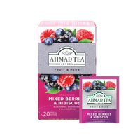 Mixed Berries & Hibiscus 40g | Ahmad Tea
