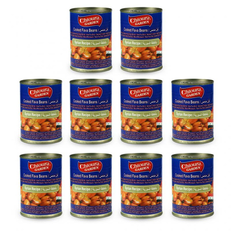 10x Bób Foul Medames Syryjski 400g Chtoura