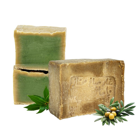 Mydło Yamal Aleppo z Oliwy & 5 % Oleju Laurowego Syria 180g | Pafion Queen